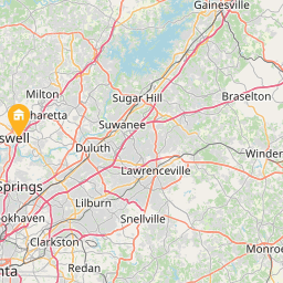 Studio 6 Atlanta Roswell on the map